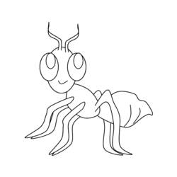 Malvorlage: Ameise (Tiere) #7062 - Kostenlose Malvorlagen zum Ausdrucken