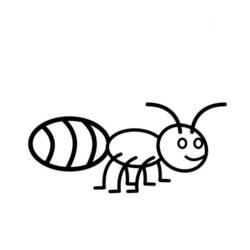 Malvorlage: Ameise (Tiere) #7077 - Kostenlose Malvorlagen zum Ausdrucken