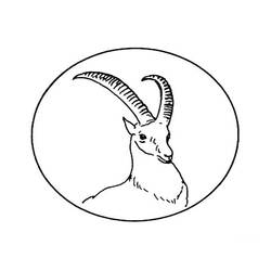 Malvorlage: Antilope (Tiere) #22602 - Kostenlose Malvorlagen zum Ausdrucken