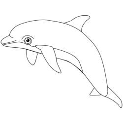 Malvorlage: Delfin (Tiere) #5206 - Kostenlose Malvorlagen zum Ausdrucken