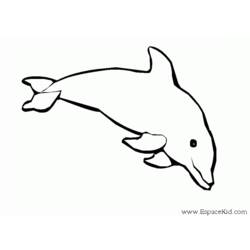 Malvorlage: Delfin (Tiere) #5209 - Kostenlose Malvorlagen zum Ausdrucken