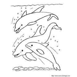 Malvorlage: Delfin (Tiere) #5251 - Kostenlose Malvorlagen zum Ausdrucken