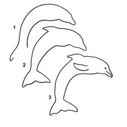 Malvorlage: Delfin (Tiere) #5267 - Kostenlose Malvorlagen zum Ausdrucken