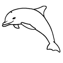 Malvorlage: Delfin (Tiere) #5283 - Kostenlose Malvorlagen zum Ausdrucken