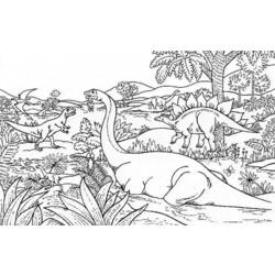 Malvorlage: Dinosaurier (Tiere) #5495 - Kostenlose Malvorlagen zum Ausdrucken