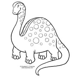 Malvorlage: Dinosaurier (Tiere) #5503 - Kostenlose Malvorlagen zum Ausdrucken