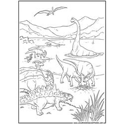 Malvorlage: Dinosaurier (Tiere) #5522 - Kostenlose Malvorlagen zum Ausdrucken