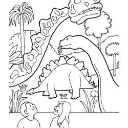 Malvorlage: Dinosaurier (Tiere) #5528 - Kostenlose Malvorlagen zum Ausdrucken