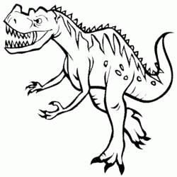 Zeichnungen zum Ausmalen: Dinosaurier - Druckbare Malvorlagen