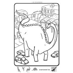 Malvorlage: Dinosaurier (Tiere) #5564 - Kostenlose Malvorlagen zum Ausdrucken