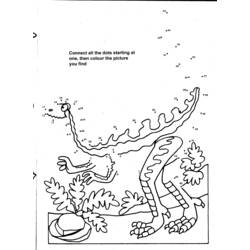 Malvorlage: Dinosaurier (Tiere) #5577 - Kostenlose Malvorlagen zum Ausdrucken