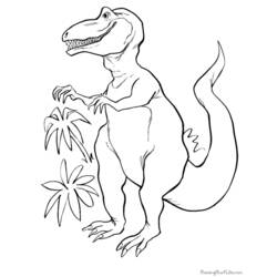 Malvorlage: Dinosaurier (Tiere) #5597 - Kostenlose Malvorlagen zum Ausdrucken