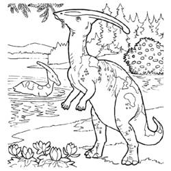 Malvorlage: Dinosaurier (Tiere) #5615 - Kostenlose Malvorlagen zum Ausdrucken