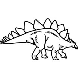 Malvorlage: Dinosaurier (Tiere) #5651 - Kostenlose Malvorlagen zum Ausdrucken