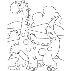 Malvorlage: Dinosaurier (Tiere) #5666 - Kostenlose Malvorlagen zum Ausdrucken