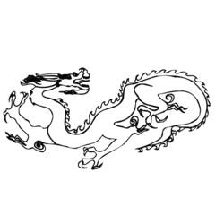 Malvorlage: Drachen (Tiere) #5894 - Kostenlose Malvorlagen zum Ausdrucken