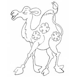 Malvorlage: Dromedar (Tiere) #6085 - Kostenlose Malvorlagen zum Ausdrucken
