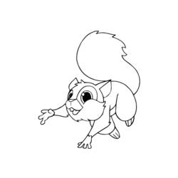 Malvorlage: Eichhörnchen (Tiere) #6167 - Kostenlose Malvorlagen zum Ausdrucken