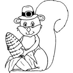 Malvorlage: Eichhörnchen (Tiere) #6218 - Kostenlose Malvorlagen zum Ausdrucken