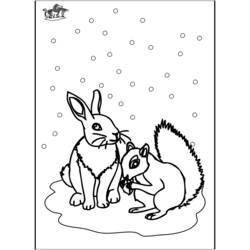 Malvorlage: Eichhörnchen (Tiere) #6266 - Kostenlose Malvorlagen zum Ausdrucken