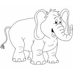 Malvorlage: Elefant (Tiere) #6304 - Kostenlose Malvorlagen zum Ausdrucken