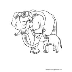 Malvorlage: Elefant (Tiere) #6337 - Kostenlose Malvorlagen zum Ausdrucken