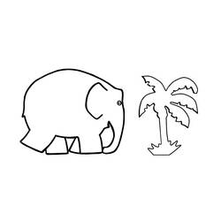 Malvorlage: Elefant (Tiere) #6352 - Kostenlose Malvorlagen zum Ausdrucken