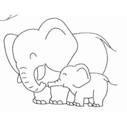 Malvorlage: Elefant (Tiere) #6355 - Kostenlose Malvorlagen zum Ausdrucken