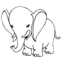Malvorlage: Elefant (Tiere) #6367 - Kostenlose Malvorlagen zum Ausdrucken