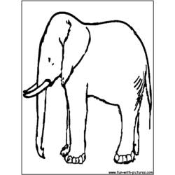 Malvorlage: Elefant (Tiere) #6394 - Kostenlose Malvorlagen zum Ausdrucken