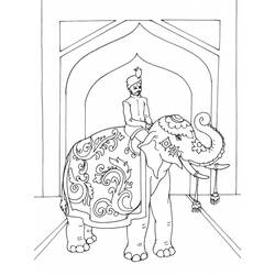 Malvorlage: Elefant (Tiere) #6491 - Kostenlose Malvorlagen zum Ausdrucken