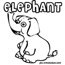 Malvorlage: Elefant (Tiere) #6492 - Kostenlose Malvorlagen zum Ausdrucken