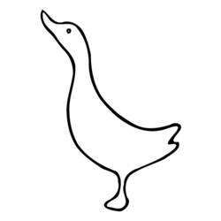 Malvorlage: Ente (Tiere) #1514 - Kostenlose Malvorlagen zum Ausdrucken