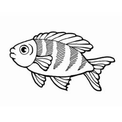 Malvorlage: Fisch (Tiere) #17135 - Kostenlose Malvorlagen zum Ausdrucken