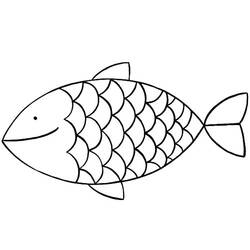 Malvorlage: Fisch (Tiere) #17200 - Kostenlose Malvorlagen zum Ausdrucken