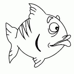 Malvorlage: Fisch (Tiere) #17212 - Kostenlose Malvorlagen zum Ausdrucken