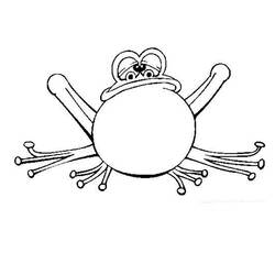 Malvorlage: Frosch (Tiere) #7643 - Kostenlose Malvorlagen zum Ausdrucken