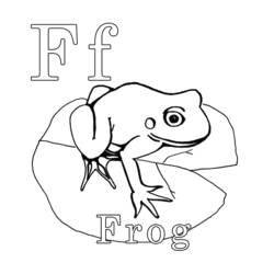 Malvorlage: Frosch (Tiere) #7739 - Kostenlose Malvorlagen zum Ausdrucken