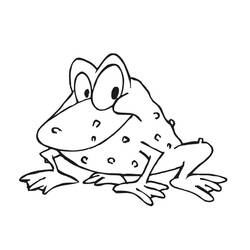 Malvorlage: Frosch (Tiere) #7743 - Kostenlose Malvorlagen zum Ausdrucken