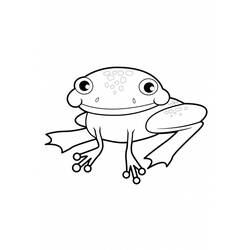 Malvorlage: Frosch (Tiere) #7745 - Kostenlose Malvorlagen zum Ausdrucken