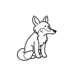 Malvorlage: Fuchs (Tiere) #15014 - Kostenlose Malvorlagen zum Ausdrucken