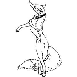 Malvorlage: Fuchs (Tiere) #15109 - Kostenlose Malvorlagen zum Ausdrucken