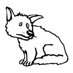Malvorlage: Fuchs (Tiere) #15128 - Kostenlose Malvorlagen zum Ausdrucken