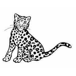 Malvorlage: Gepard (Tiere) #7872 - Kostenlose Malvorlagen zum Ausdrucken