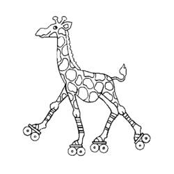 Malvorlage: Giraffe (Tiere) #7333 - Kostenlose Malvorlagen zum Ausdrucken