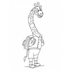 Malvorlage: Giraffe (Tiere) #7336 - Kostenlose Malvorlagen zum Ausdrucken