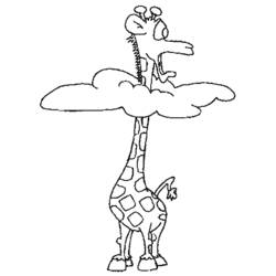 Malvorlage: Giraffe (Tiere) #7377 - Kostenlose Malvorlagen zum Ausdrucken