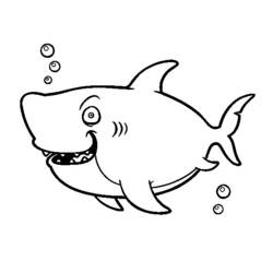 Malvorlage: Hai (Tiere) #14877 - Kostenlose Malvorlagen zum Ausdrucken