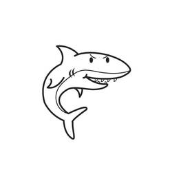 Malvorlage: Hai (Tiere) #14898 - Kostenlose Malvorlagen zum Ausdrucken