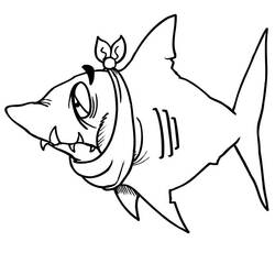 Malvorlage: Hai (Tiere) #14957 - Kostenlose Malvorlagen zum Ausdrucken